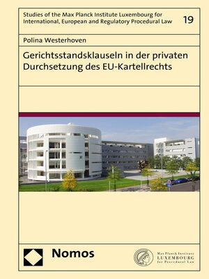 cover image of Gerichtsstandsklauseln in der privaten Durchsetzung des EU-Kartellrechts